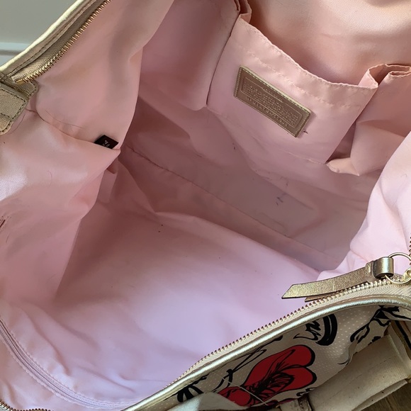 Coach Kyra Graffiti Poppy Weekender Large Floral - Picture 14 of 16